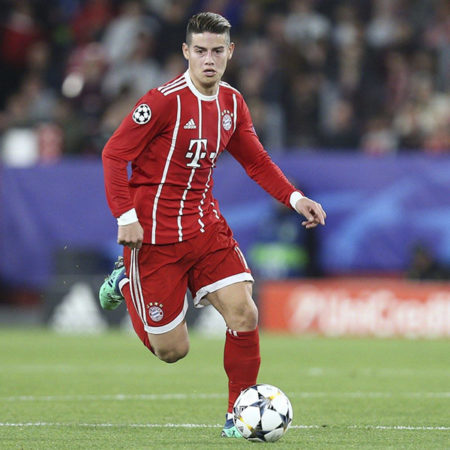 JAMES RODRIGUEZ DISCONFORME CON KOVAC