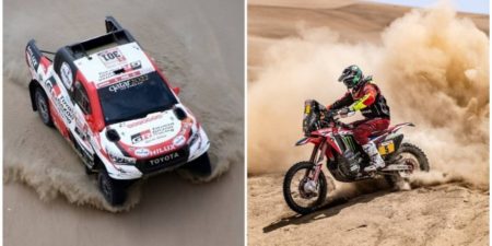 LA 1ra. ETAPA DEL DAKAR FUE PARA NASSER AL-ATTIYAH EN AUTOS Y JON BARREDA EN MOTOS