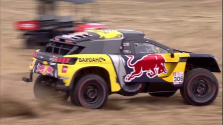 SEBASTIÉN LOEB, AL MANDO DE SU PEUGEOT 3008KDR, EL GRAN GANADOR DE LA SEGUNDA ETAPA DEL DAKAR 2019