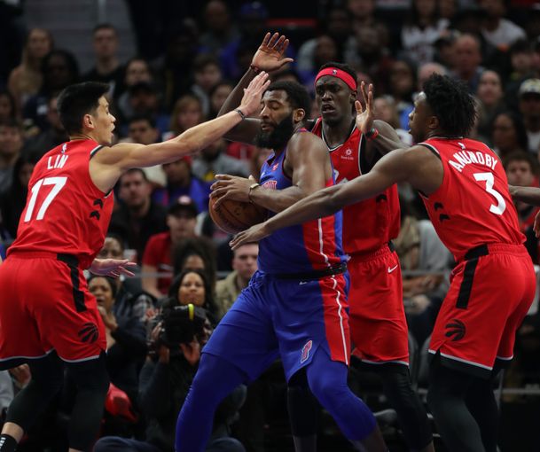 DETROIT PISTONS DERROTA A TORONTO RAPTORS POR 112-107