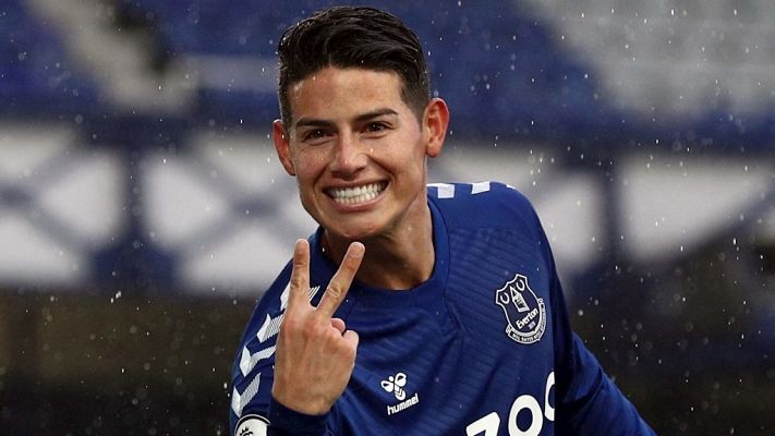 JAMES RODRIGUEZ BUSCA SALIR DEL EVERTON